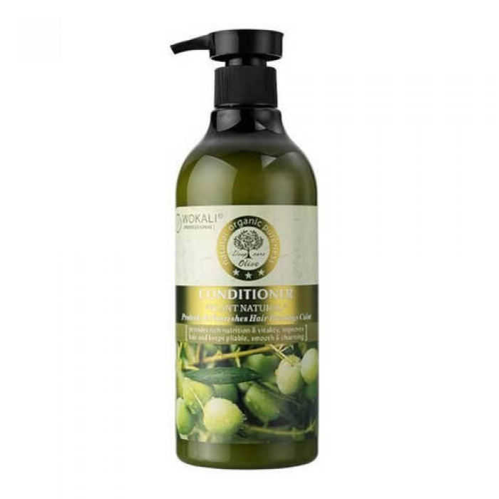 Кондиционер для волос Wokali Prof Natural Organic Olive питательный WKL086 550 мл