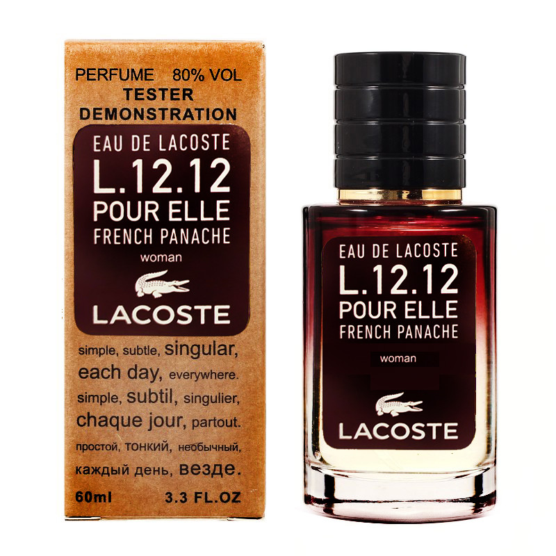 Lacoste Eau De Lacoste L.12.12 Pour Elle French Panache TESTER LUX, 60 мл