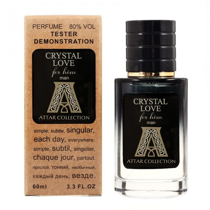 Attar Collection Crystal Love For Him TESTER LUX, 60 мл