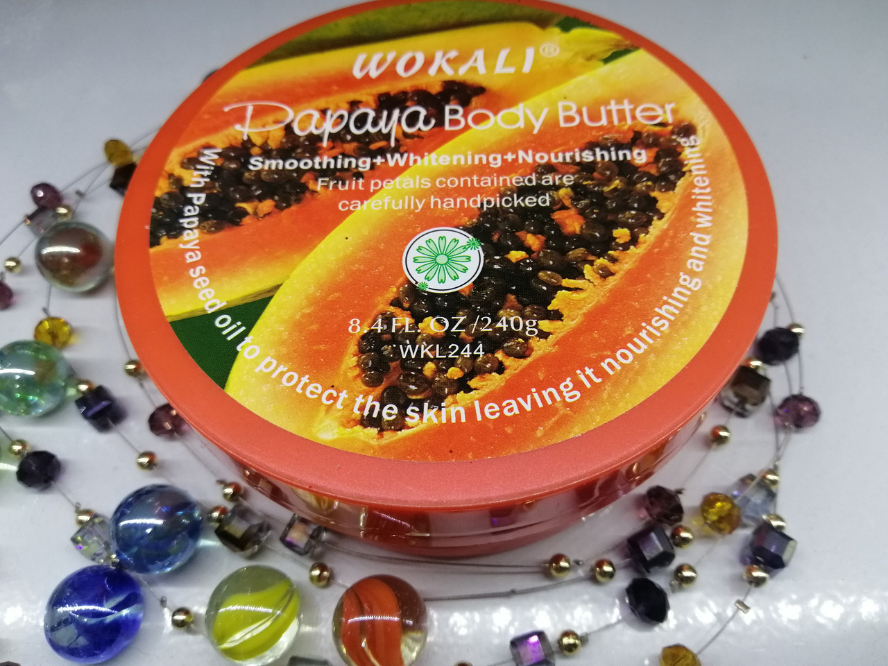 Крем для тела на основе масла папайи Wokali Papaya Body Butter  200 мл