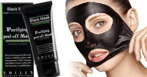 Маска-плівка для обличчя, що очищає Ministar Black Mask