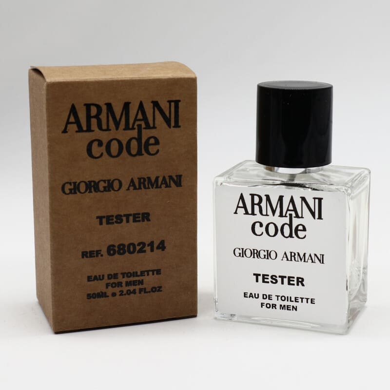 Купити тестери Giorgio Armani Code 50 ml за найкращими цінами на сайті ☆  Parfum Aroma ☆