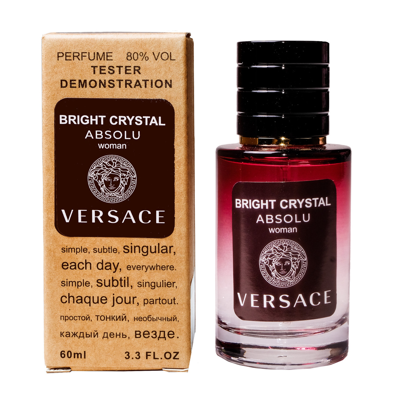 Versace Bright Crystal Absolu TESTER LUX, 60 мл