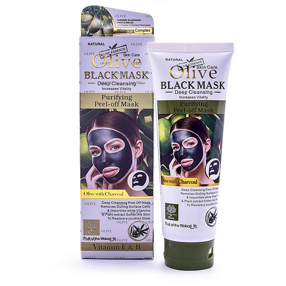 Wokali Olive Black Mask чорна маска для обличчя