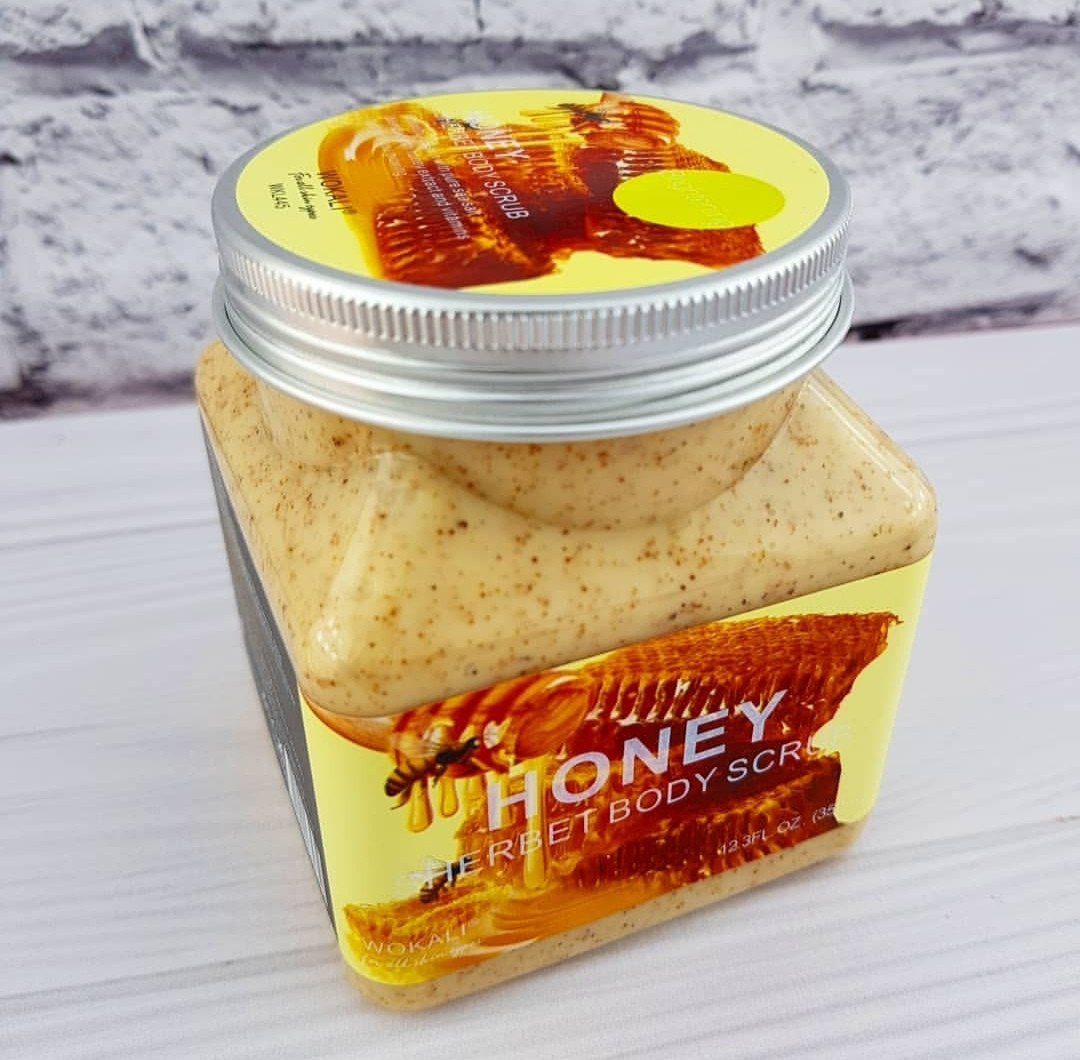Пілінг для тіла медовий Wokali Honey Sherbet 350 ml Body