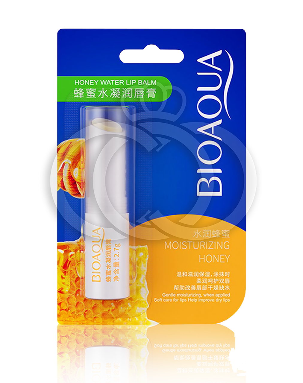 Помада гигиеническая бальзам для губ Bioaqua Honey Water Lip Balm с медом 2,7 гр